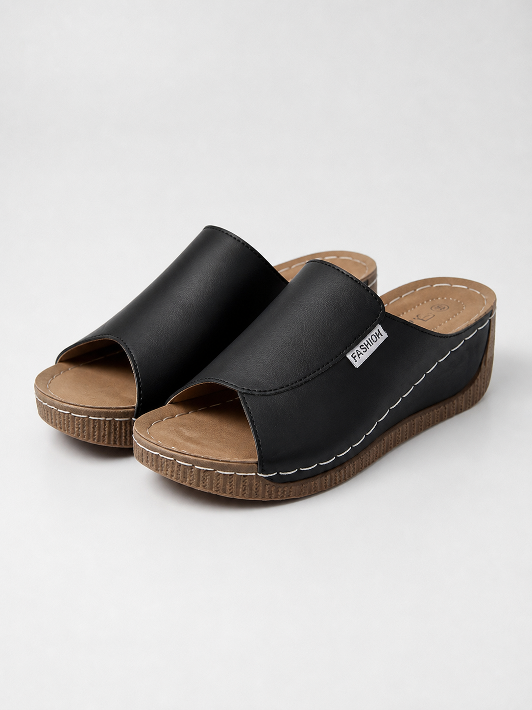 Ayla Platform Slides | Women's Slip-On Summer Slides