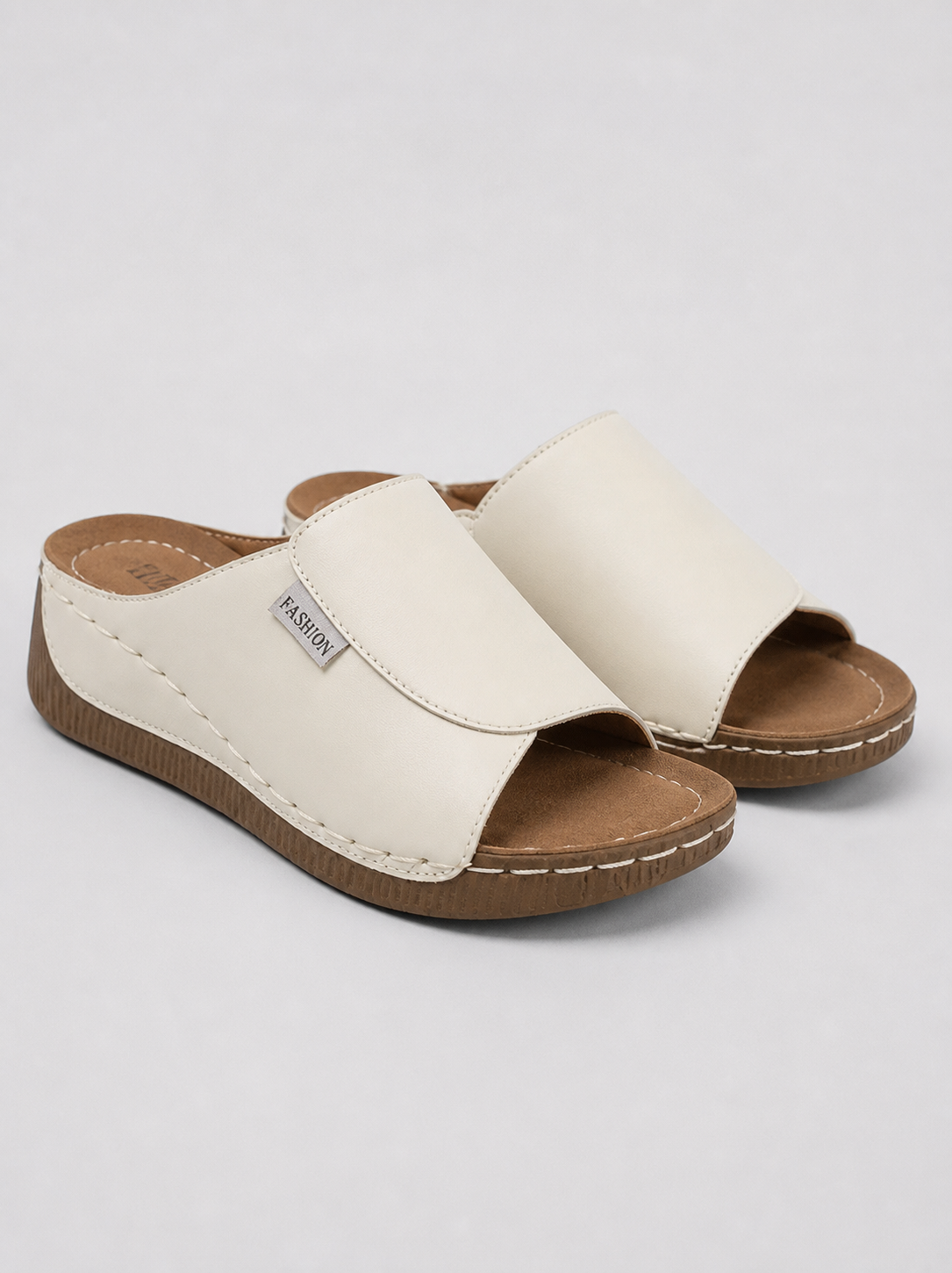 Ayla Platform Slides | Women's Slip-On Summer Slides