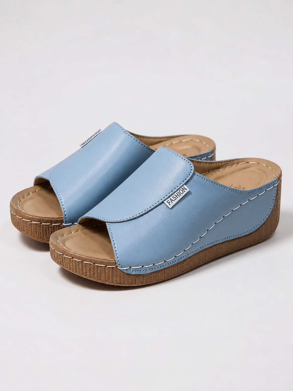 Ayla Platform Slides | Women's Slip-On Summer Slides