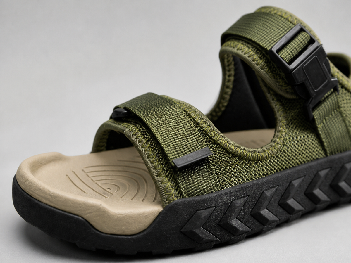 Blake Adjustable Sport Slides | Women's Cushioned Slip-On Slides