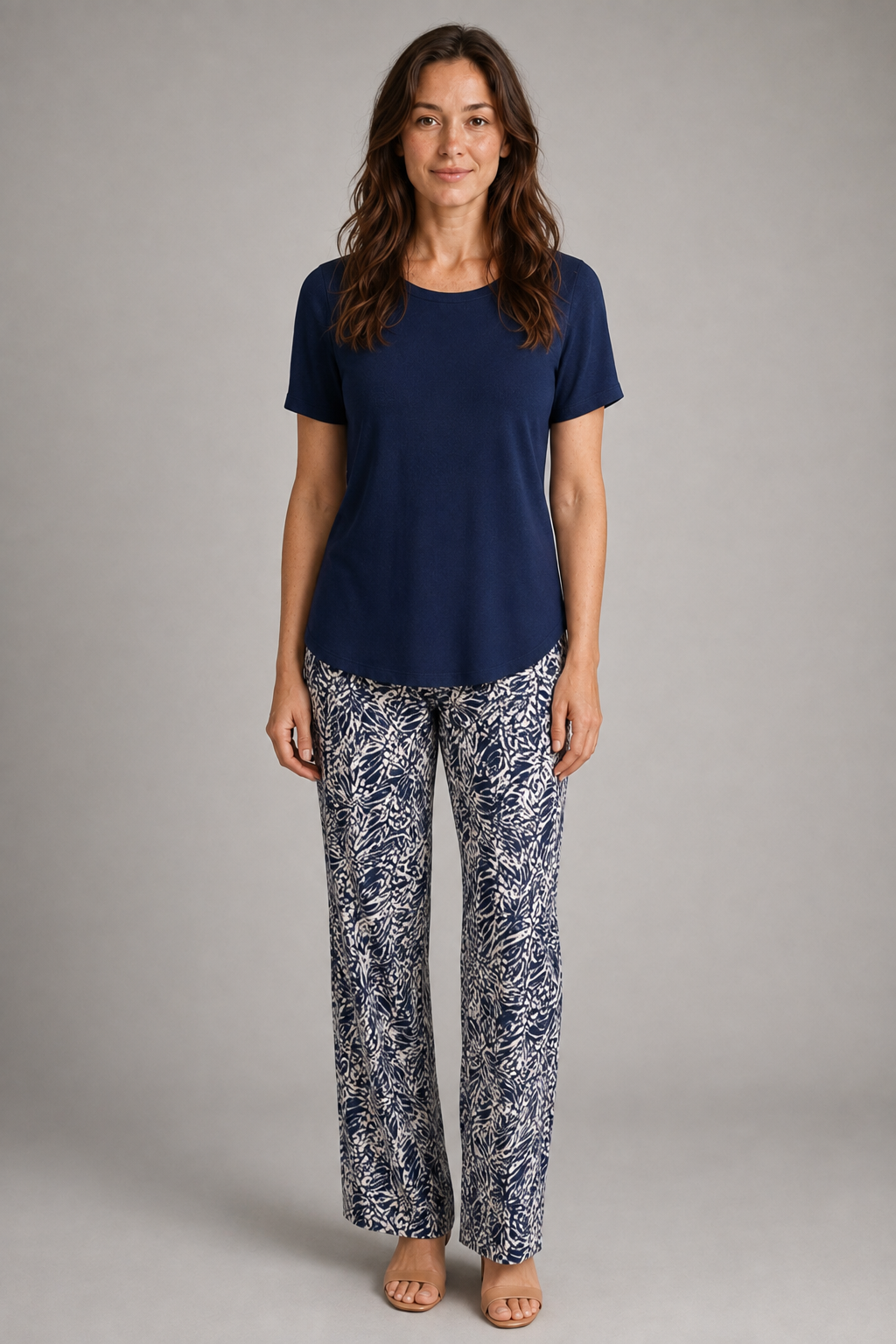 Helen Coastal Co-Ord | Women's Two-Piece Wide-Leg Set