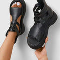Zena Gladiator Platform Sandals | Women's Multi-Strap Sandals