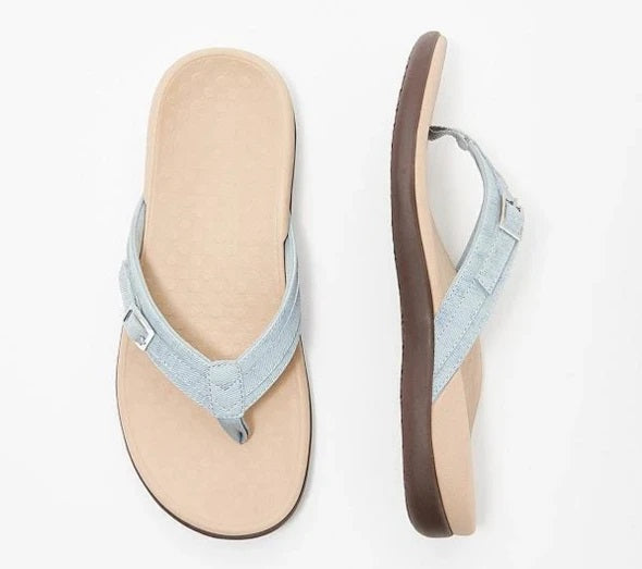 Daryl Cushioned Thong Sandals | Women's Comfort Summer Sandals