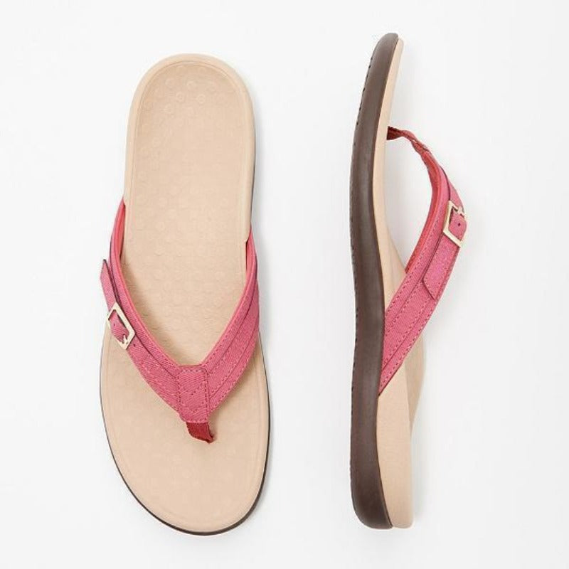 Daryl Cushioned Thong Sandals | Women's Comfort Summer Sandals