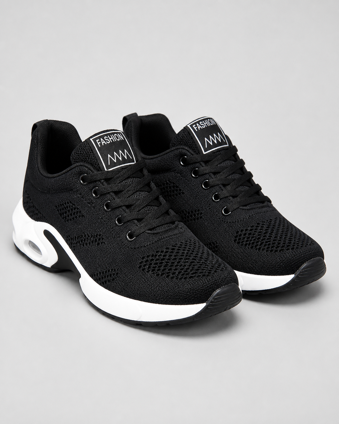 Acacia Air-Cushion Walking Sneakers | Women's Lightweight Trainers — White — hero