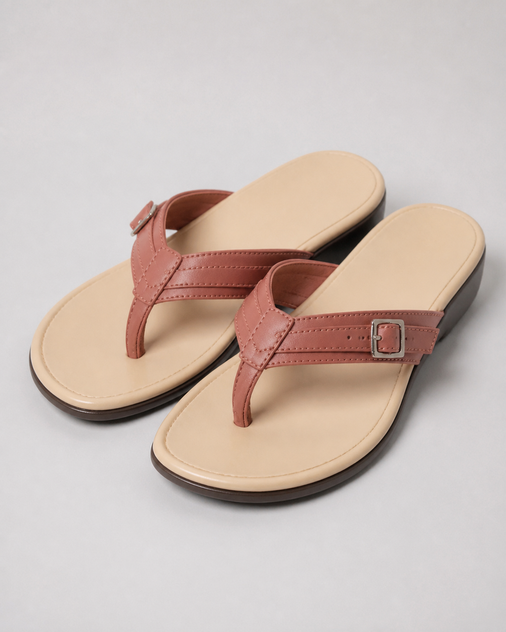 Lani Everyday Thong Sandals | Women's Flat Summer Sandals — Pink — hero