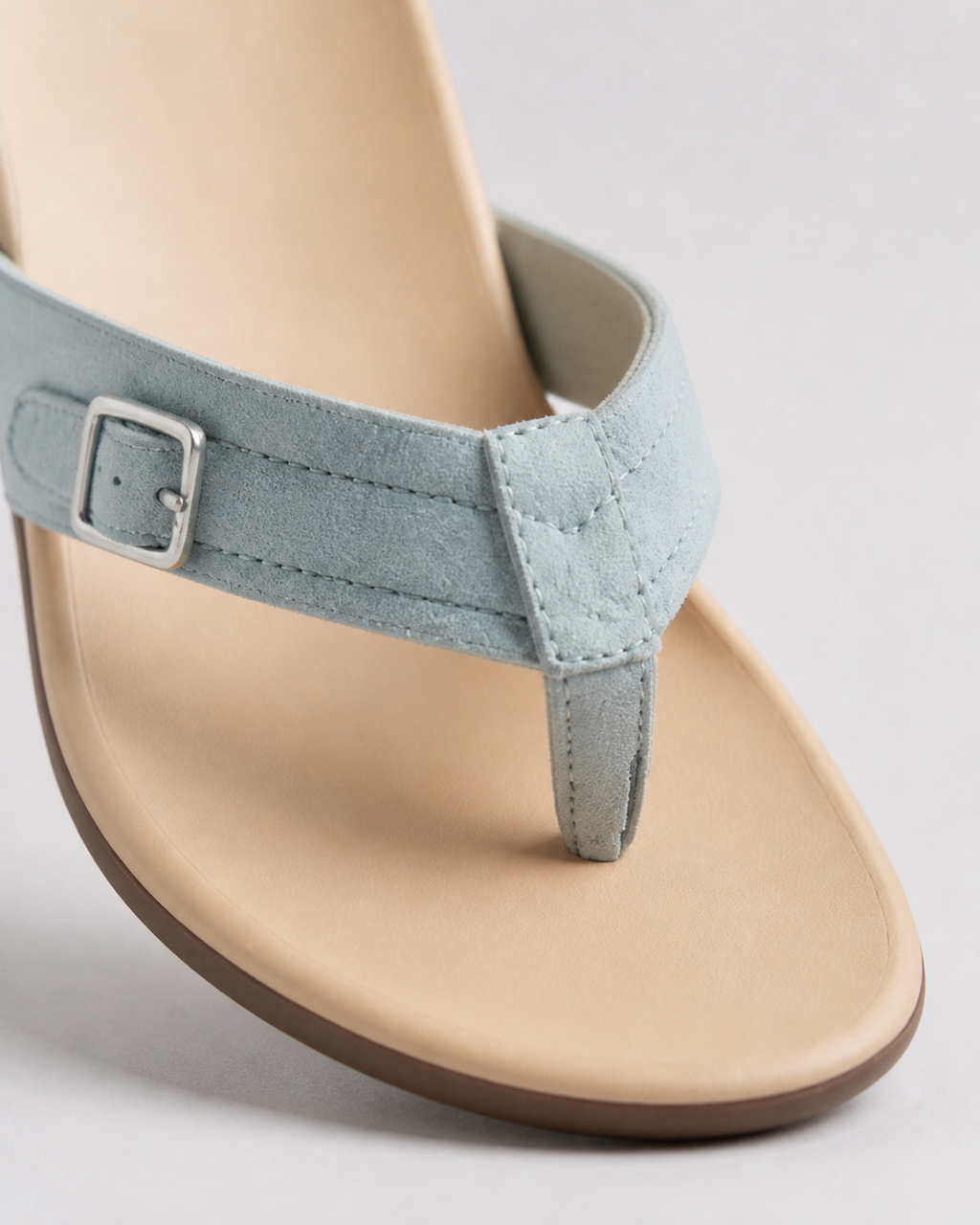 Lani Everyday Thong Sandals | Women's Flat Summer Sandals — Sky Blue — macro