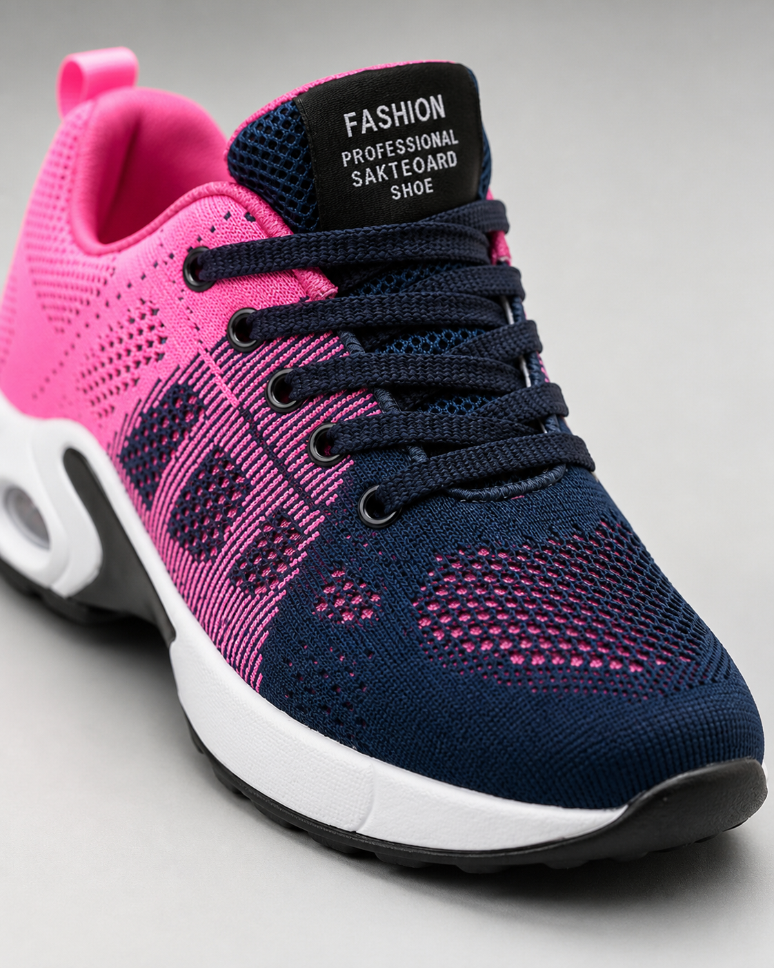 Acacia Air-Cushion Walking Sneakers | Women's Lightweight Trainers — Light Purple — macro
