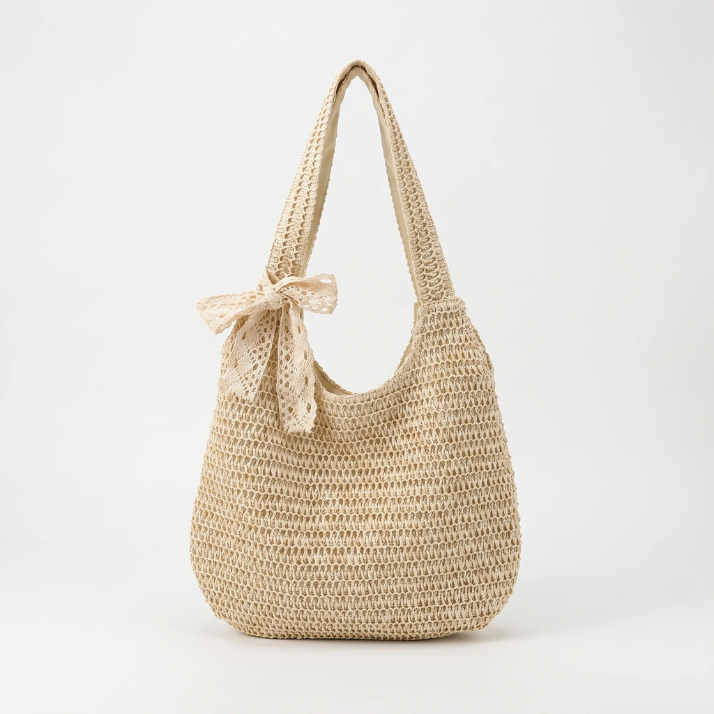 Melina crochet hobo shoulder bag