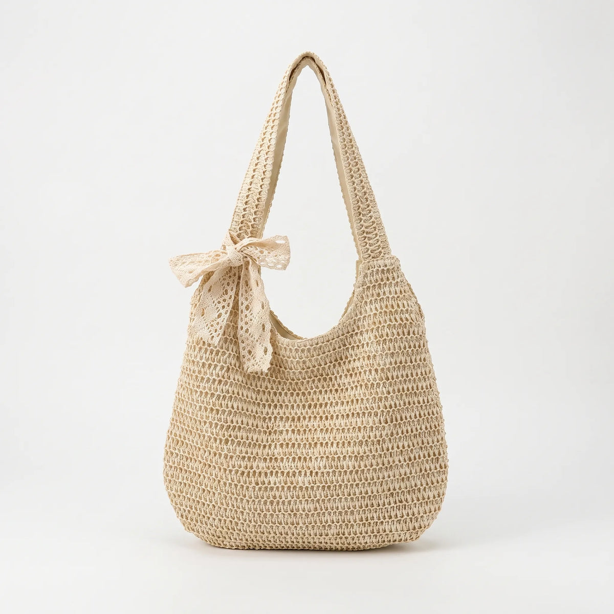 Melina crochet hobo shoulder bag