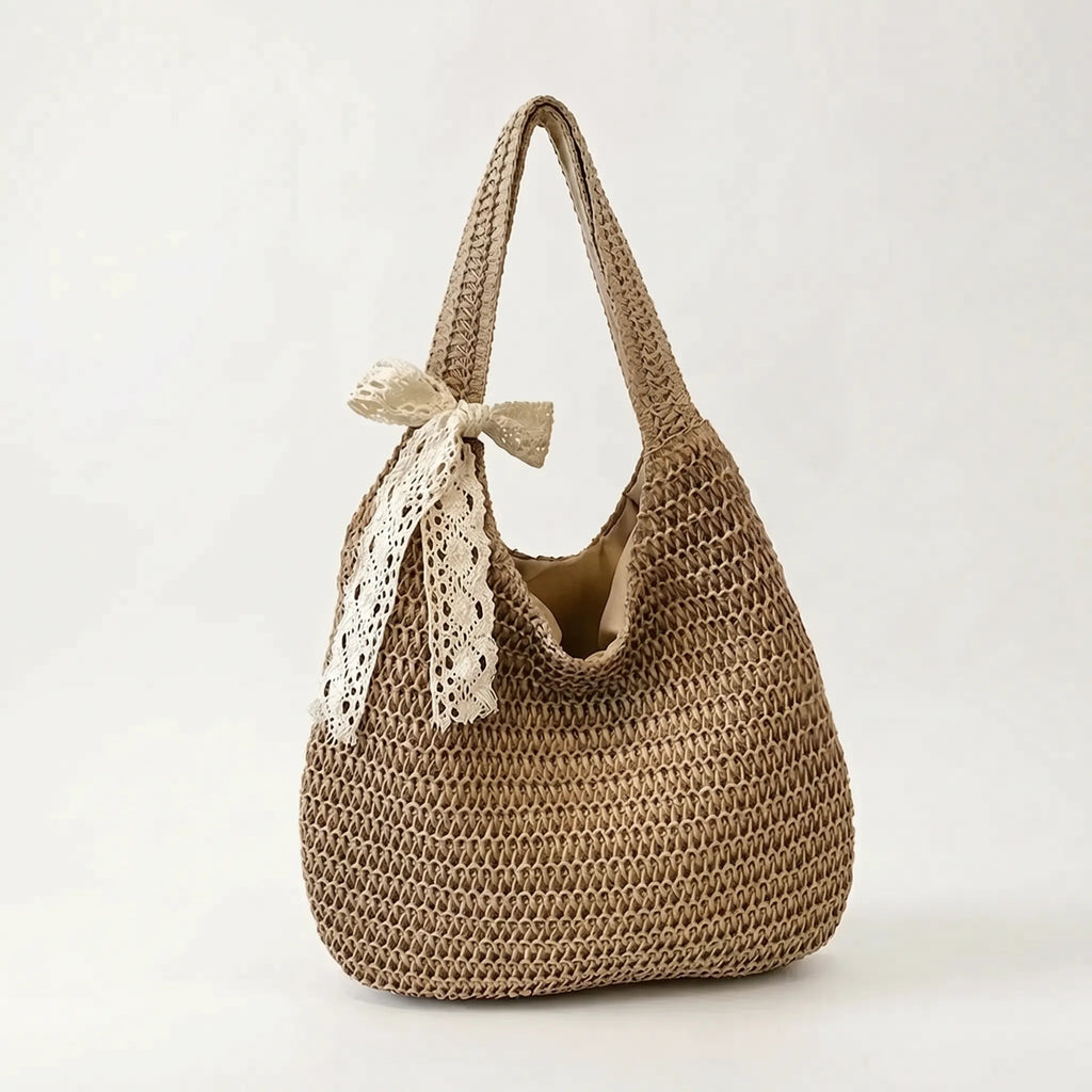 Melina crochet hobo shoulder bag